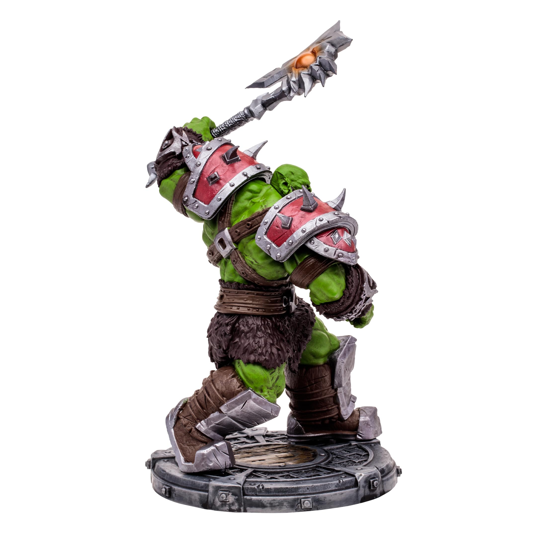 Foto 7 pulgar | Figura De Acción Mcfarlane Toys World Of Warcraft Orc A Escala 1/12 - Venta Internacional.