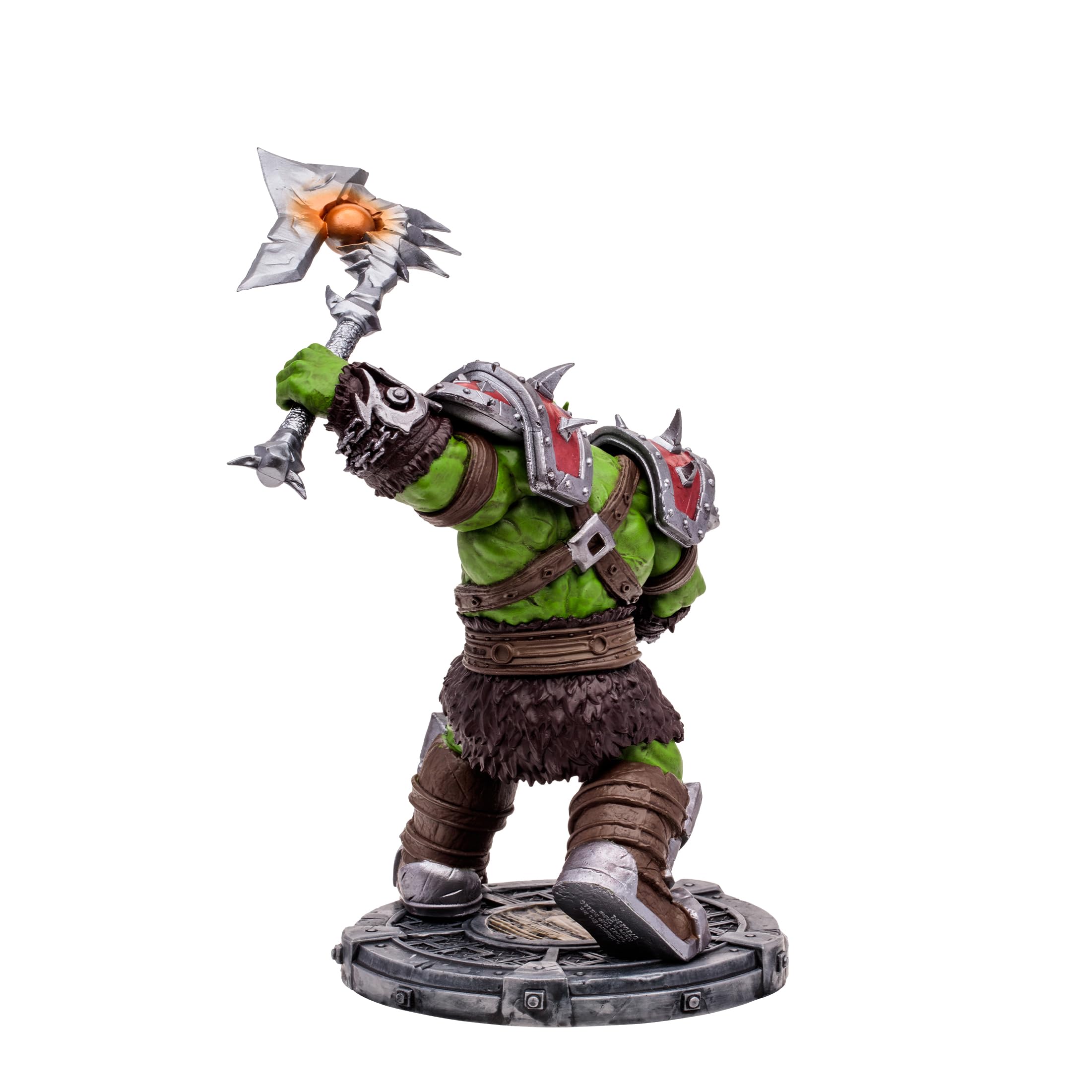 Foto 8 pulgar | Figura De Acción Mcfarlane Toys World Of Warcraft Orc A Escala 1/12 - Venta Internacional.