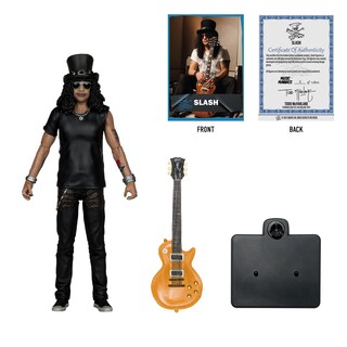 Foto 4 | Figura De Acción Mcfarlane Toys Music Maniacs Rock Slash 15 Cm - Venta Internacional.