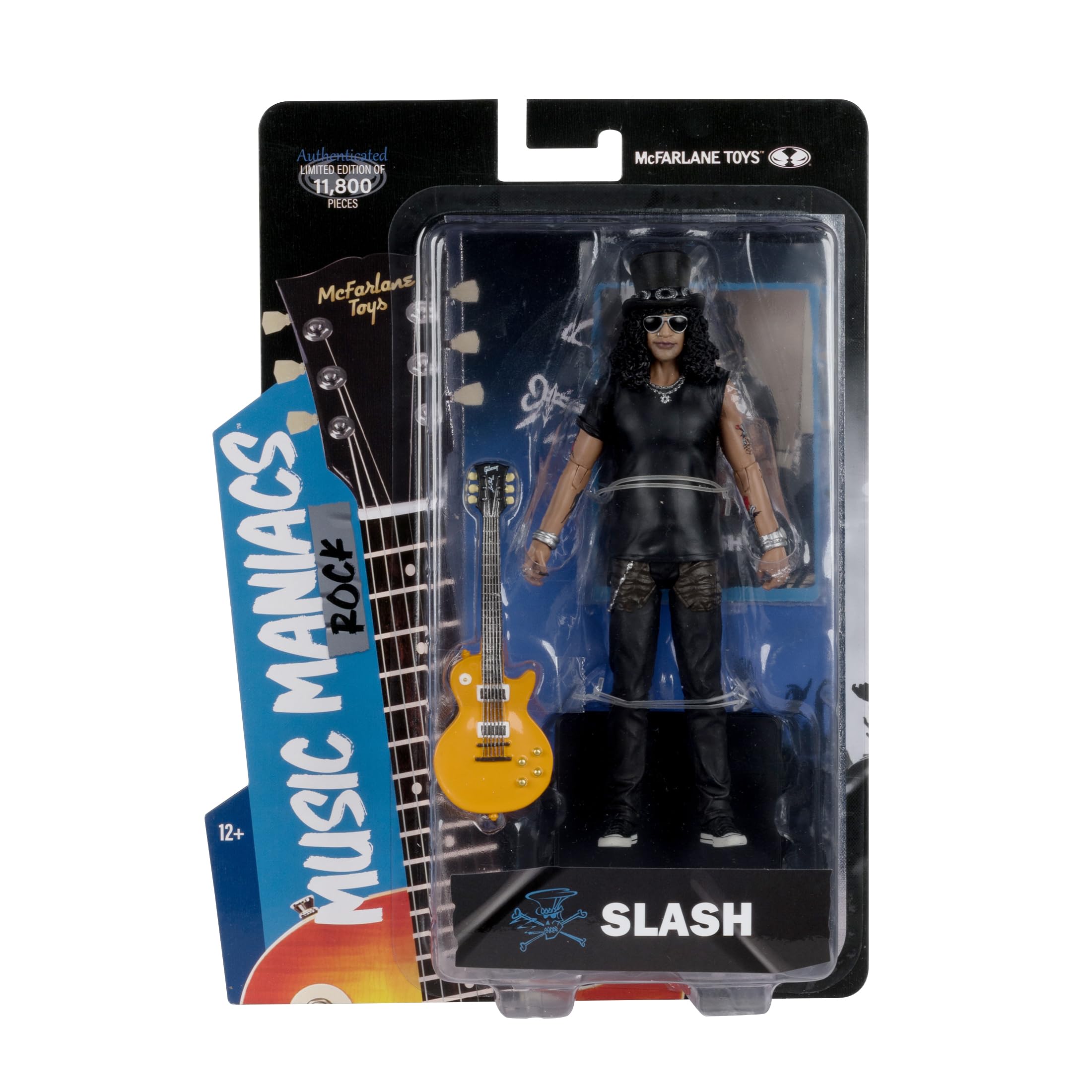 Foto 8 pulgar | Figura De Acción Mcfarlane Toys Music Maniacs Rock Slash 15 Cm - Venta Internacional.