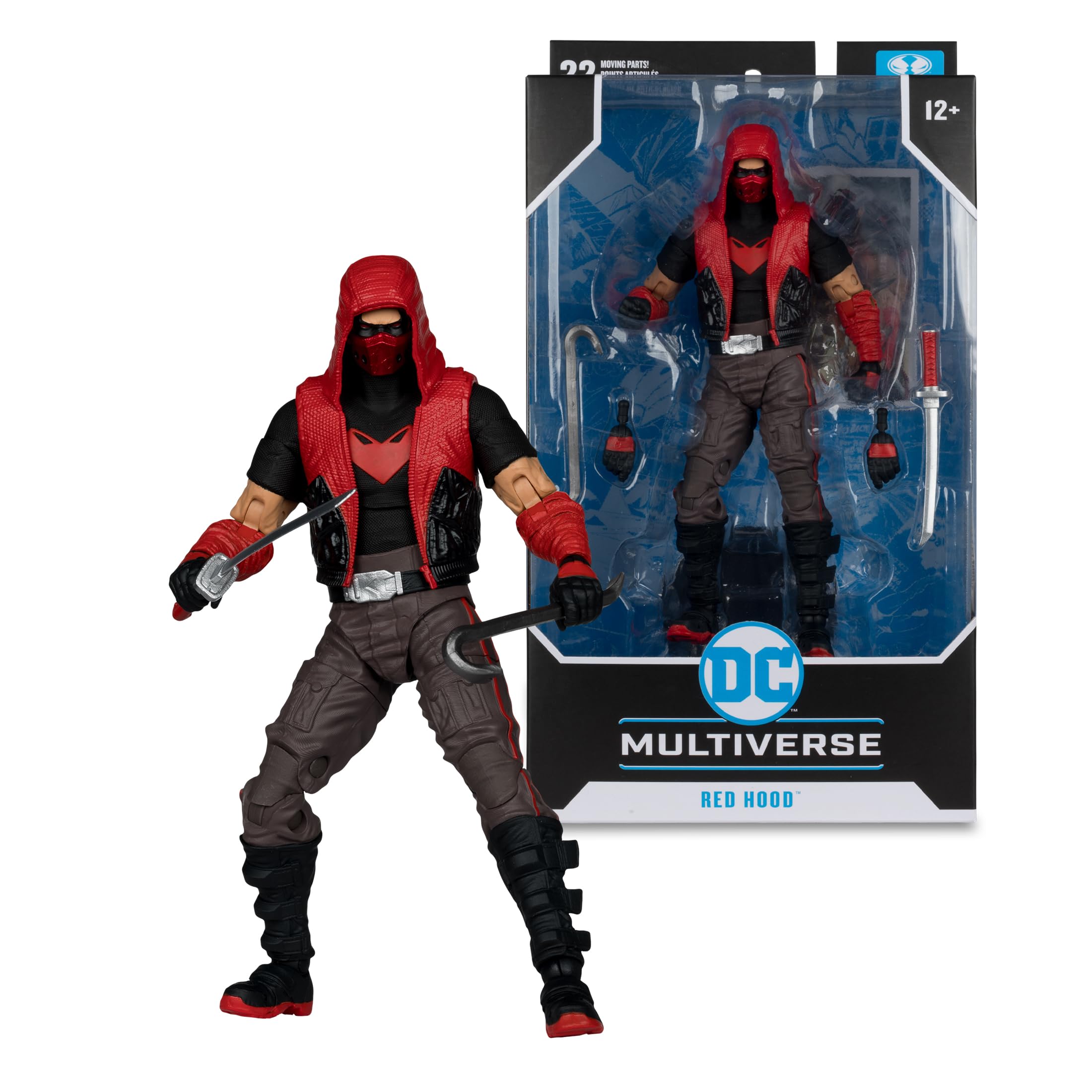 Foto 8 pulgar | Figura De Acción Mcfarlane Toys Dc Multiverse Red Hood 18 Cm - Venta Internacional.