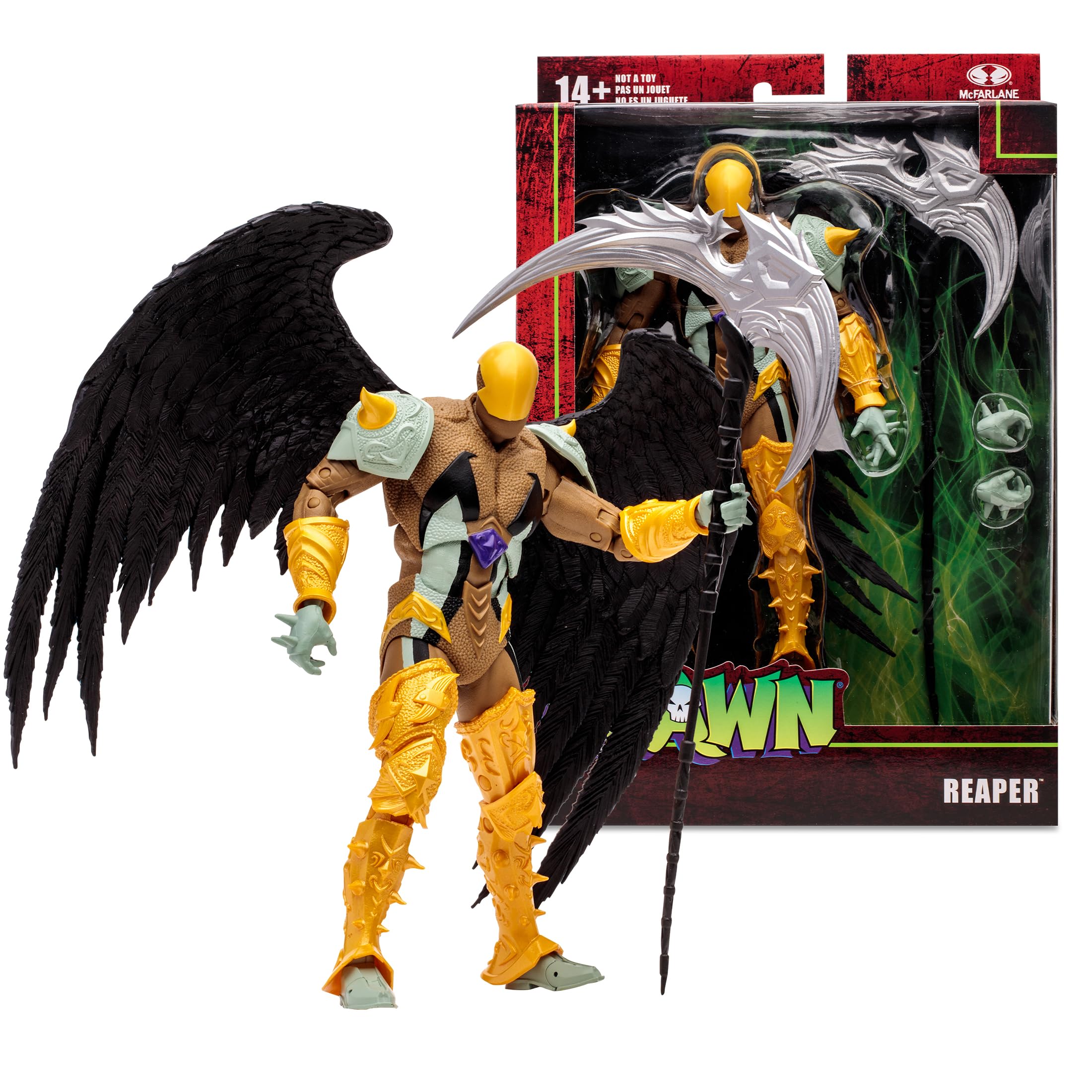 Foto 8 pulgar | Figura De Acción Mcfarlane Toys Spawn Reaper 18 Cm - Venta Internacional.