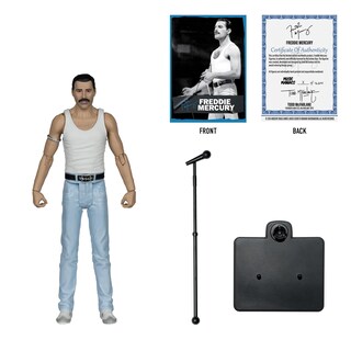 Foto 4 | Figura De Acción Mcfarlane Toys Music Maniacs Rock Freddie Merc - Venta Internacional.