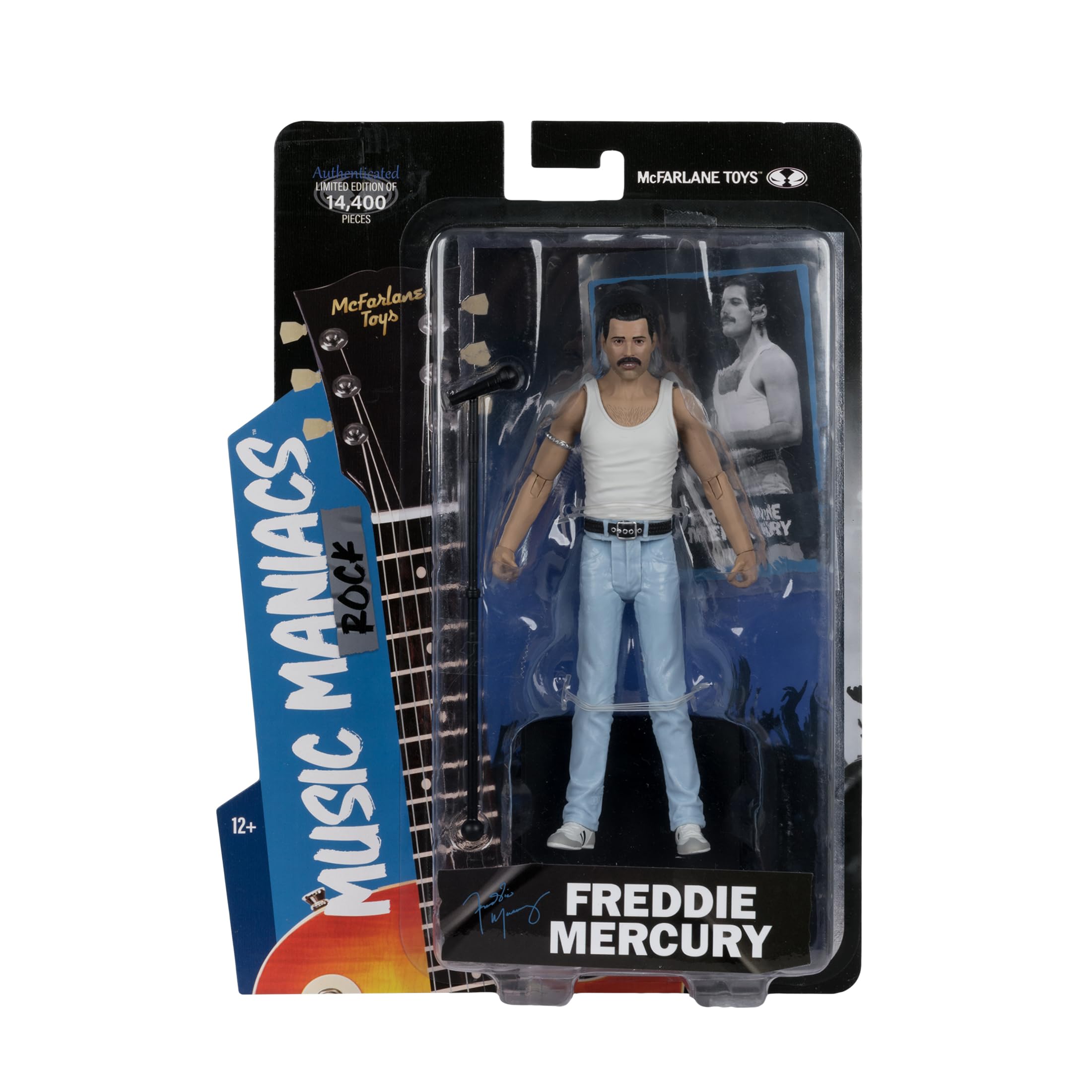 Foto 7 | Figura De Acción Mcfarlane Toys Music Maniacs Rock Freddie Merc - Venta Internacional.