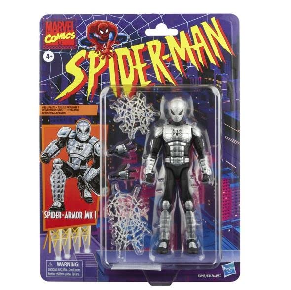 Figura de Acción Marvel Legends Retro Vintage Spider-Man - Venta Internacional