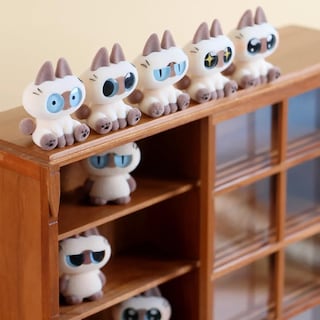 Foto 5 | Set de Figuras Beemai Nobeko Azukisan Mini Bean Series Juego de 8 Cajas - Venta Internacional