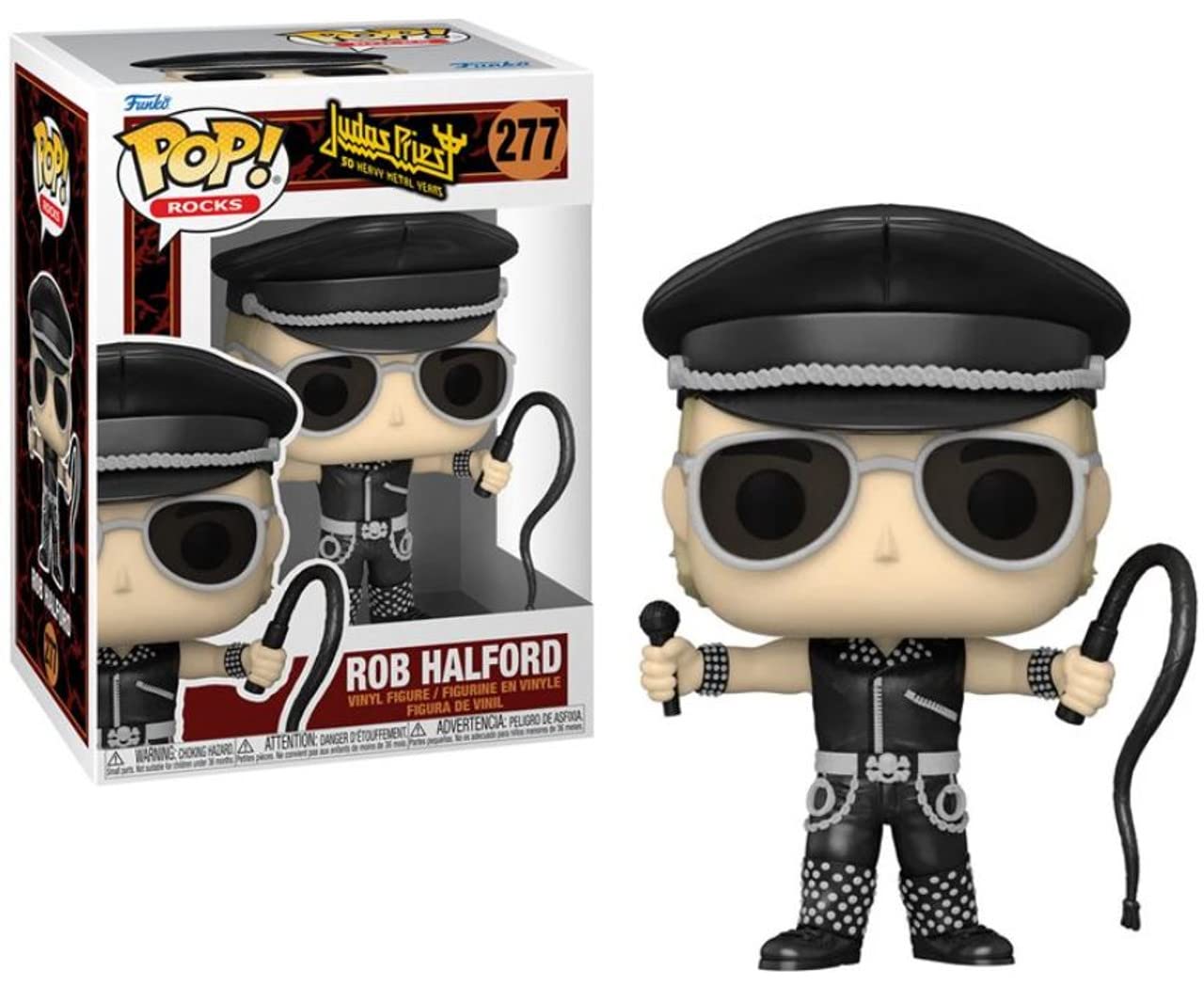 Foto 3 pulgar | Figura de Vinilo Funko Pop Rocks Judas Priest Rob Halford - Venta Internacional