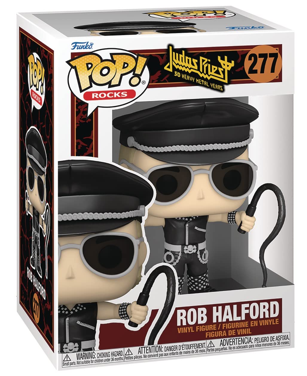 Foto 4 pulgar | Figura de Vinilo Funko Pop Rocks Judas Priest Rob Halford - Venta Internacional