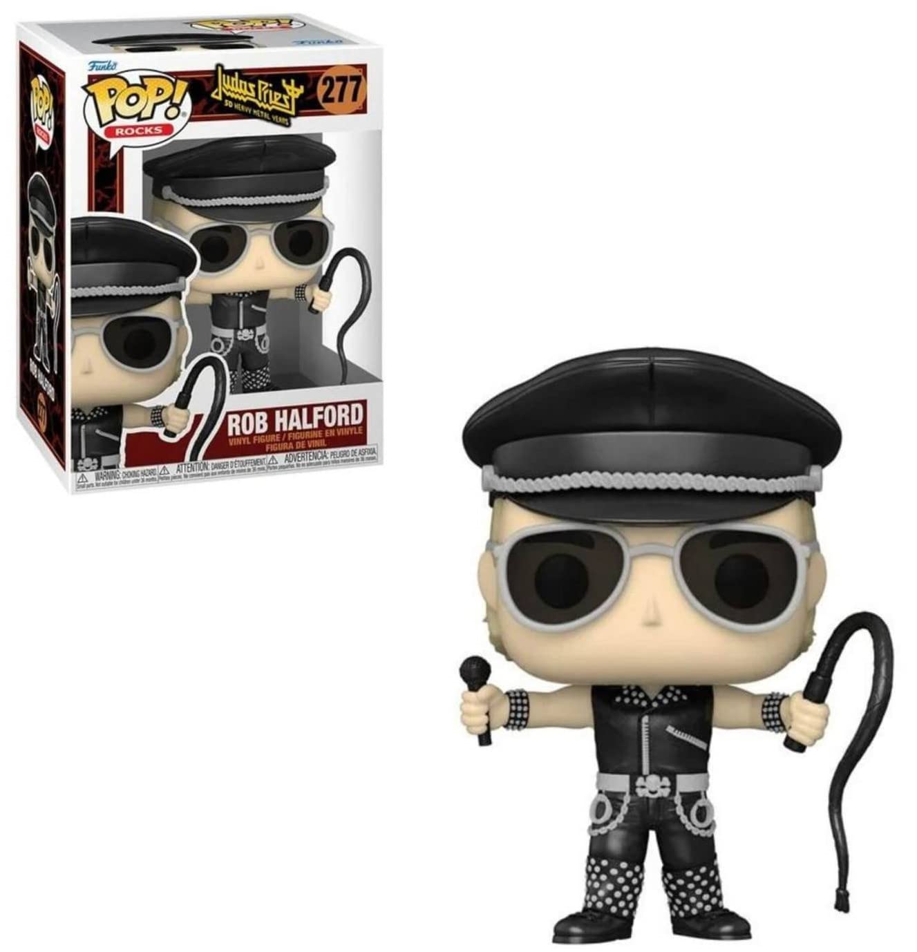 Foto 7 pulgar | Figura de Vinilo Funko Pop Rocks Judas Priest Rob Halford - Venta Internacional