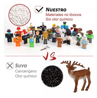 Foto 5 | 24 Piezas Virtual World Roblox Building Block Muñeca Estilo 1