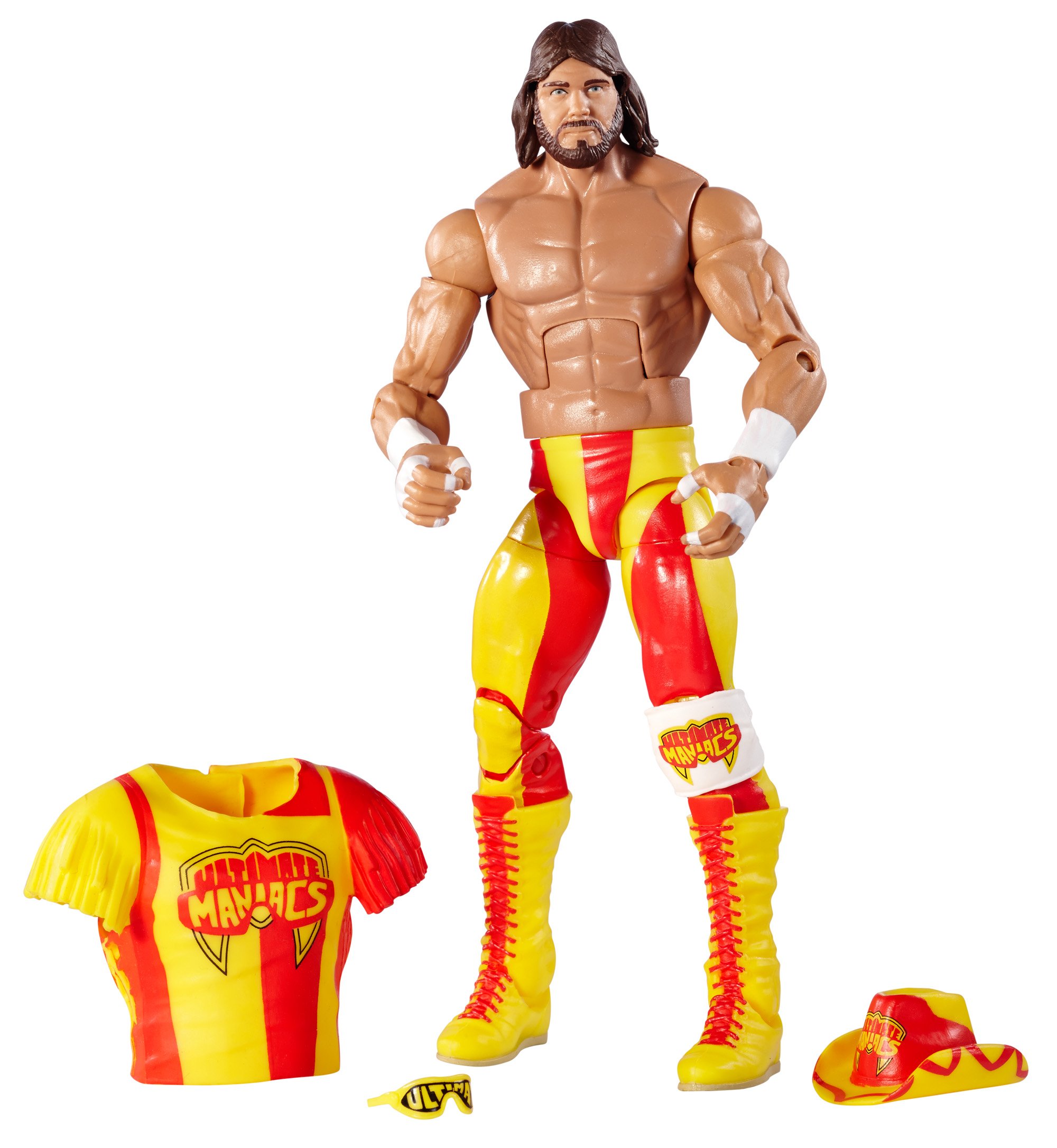 Foto 3 pulgar | Figura De Acción Wwe Elite Ultimate Maniac Randy Savage - Venta Internacional.