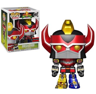 Foto 1 | Funko Power Rangers Metallic Megazord 6 Pulgadas Pop Vinyl Figure (aaa Anime Exclusive) - Venta Internacional.