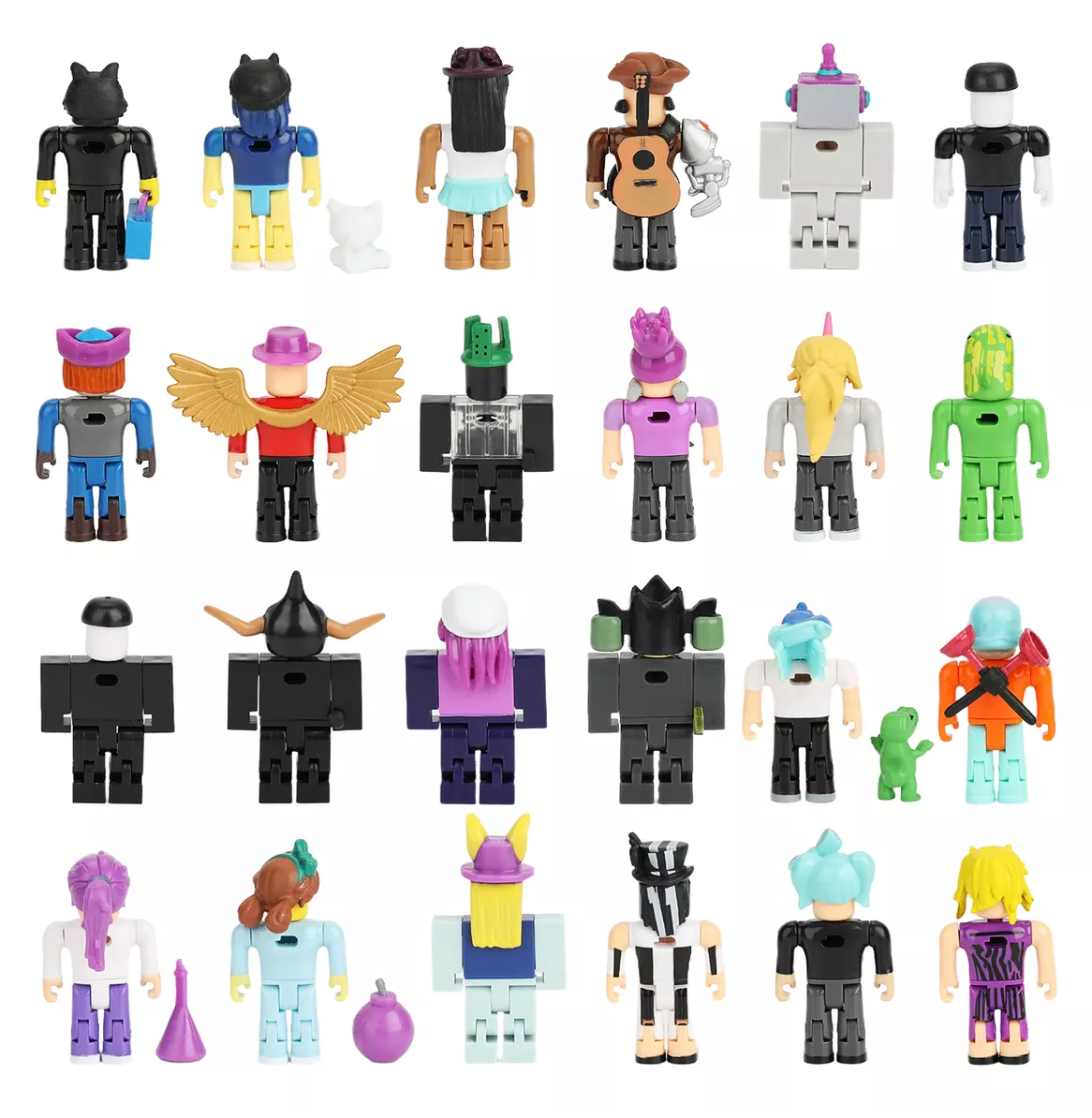 Foto 4 | 24 Piezas Virtual World Roblox Building Block Muñeca Estilo 2