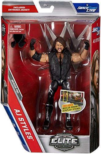 Foto 6 pulgar | Figura de Acción Elite Wwe Aj Styles - Venta Internacional