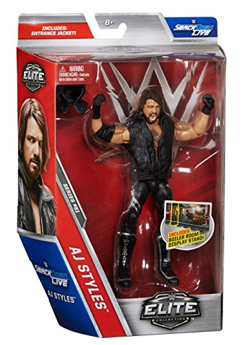 Foto 7 pulgar | Figura de Acción Elite Wwe Aj Styles - Venta Internacional