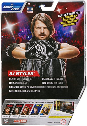 Foto 8 pulgar | Figura de Acción Elite Wwe Aj Styles - Venta Internacional