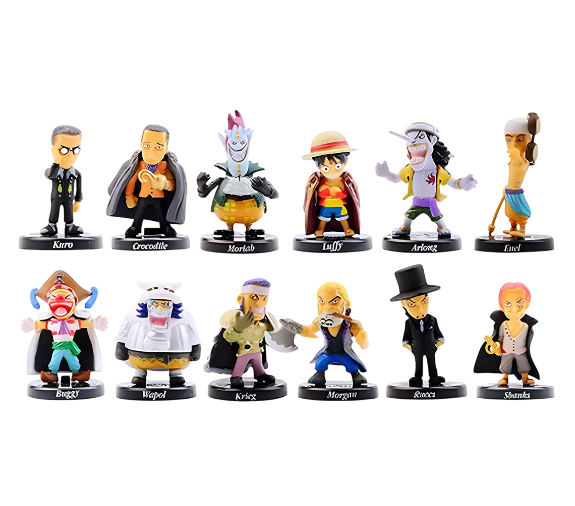 Figuras de Anime Onepiece Figura 12 Piezas