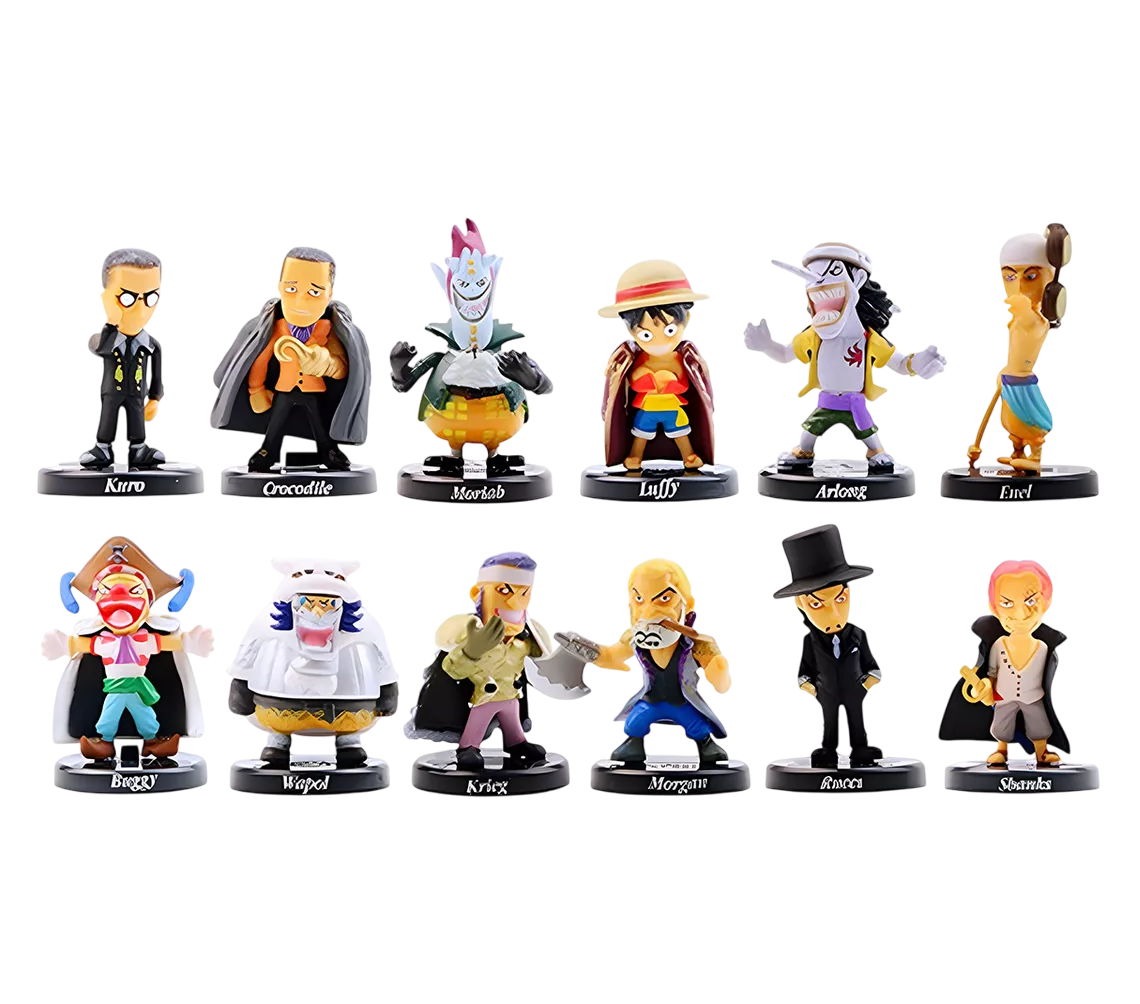 Figuras de Anime Lab.G 12 Piezas