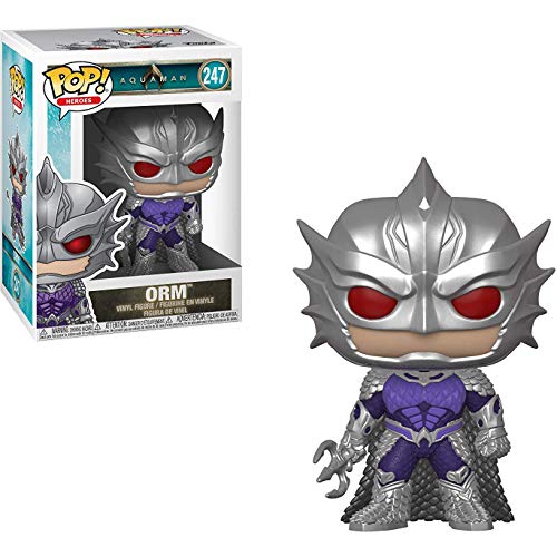 Foto 1 | Figura de Vinilo Funko Pop! Heroes Aquaman Orm con Pet Plas - Venta Internacional