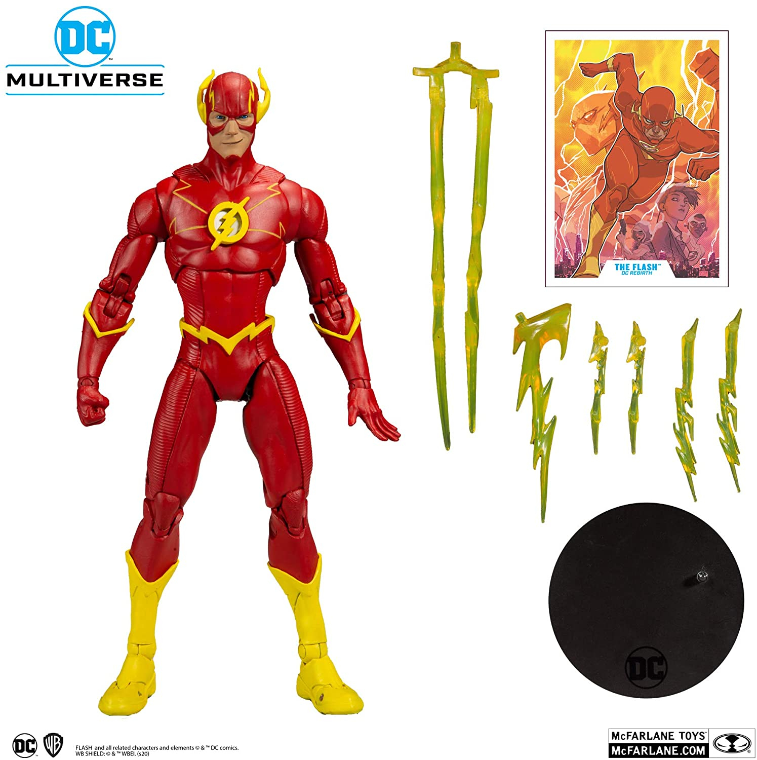 Foto 8 pulgar | Figuras de Acción Dc Multiverse 7 Wave 3 Flash - Venta Internacional