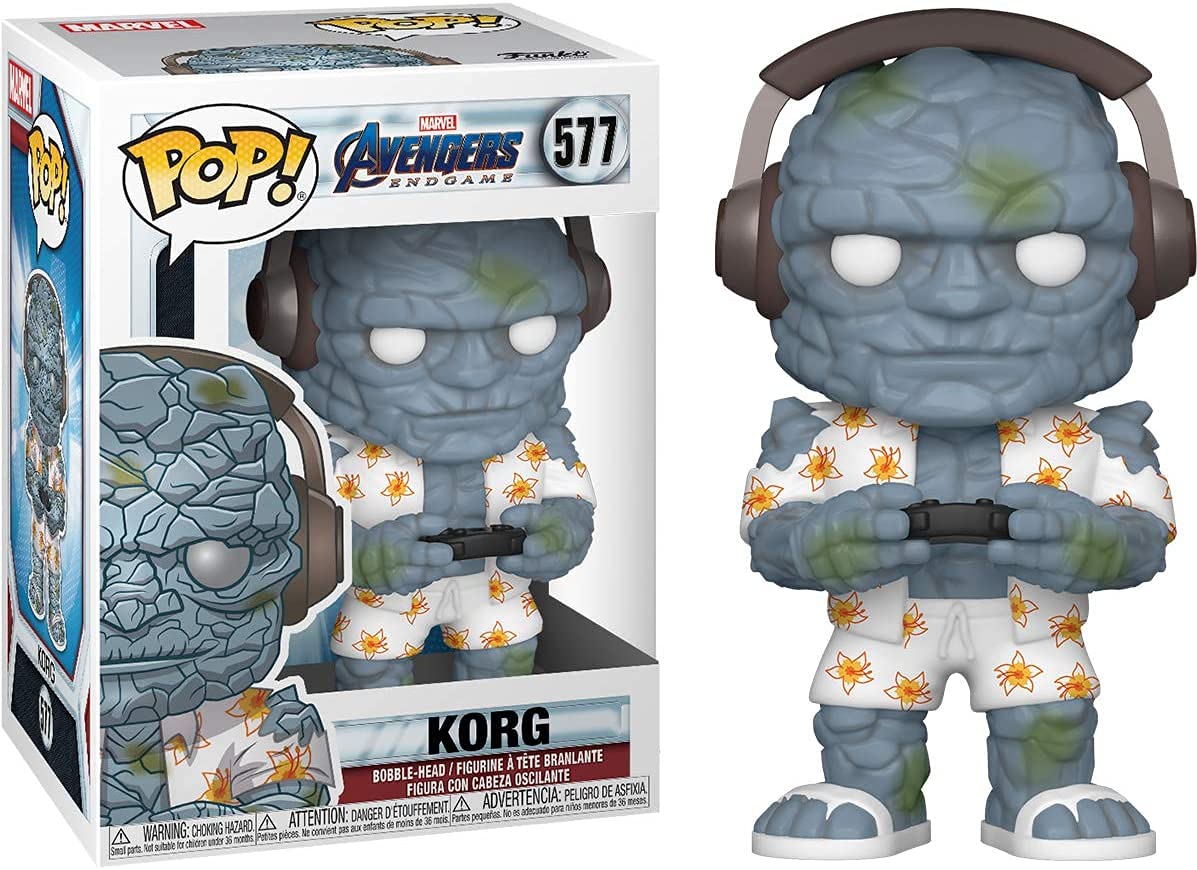 Foto 3 pulgar | Figura de Acción Funko Pop! Vinyl Gamer Korg Avengers Endgame - Venta Internacional