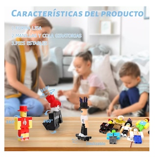 Foto 2 | Figuras Roblox Lab.G 24 Piezas