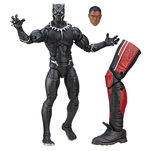 Foto 2 pulgar | Figura de Acción Black Panther Marvel Legends - Venta Internacional