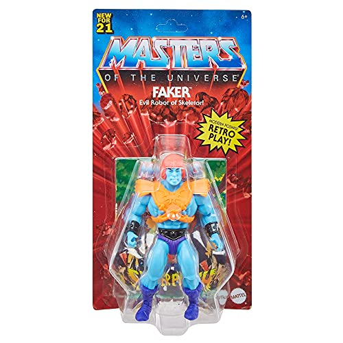 Foto 5 | Figura De Acción Masters Of The Universe Origins Faker, 14 Cm - Venta Internacional.