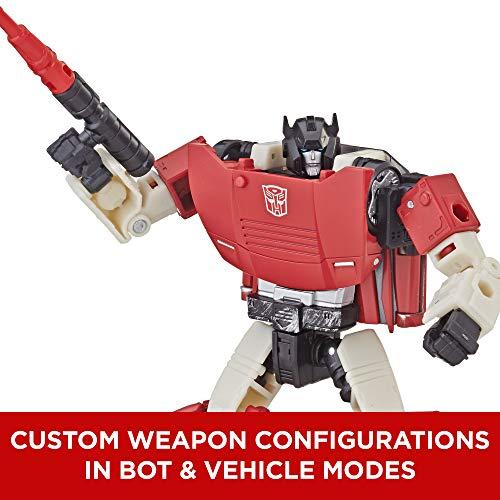 Foto 7 | Figura De Acción Transformers War Cybertron Sideswipe Del - Venta Internacional.