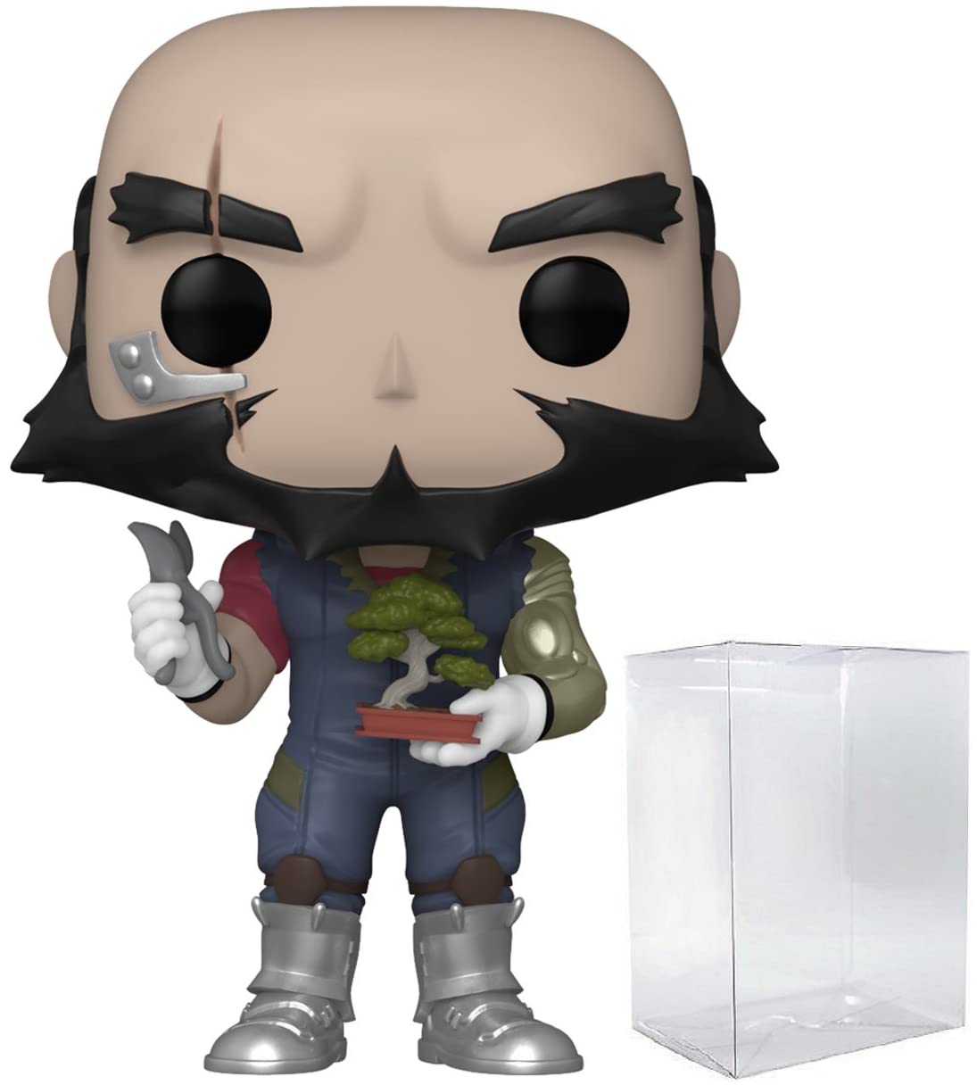 Figura De Vinilo Funko Pop Cowboy Bebop Black Con Bonsái - Venta Internacional.