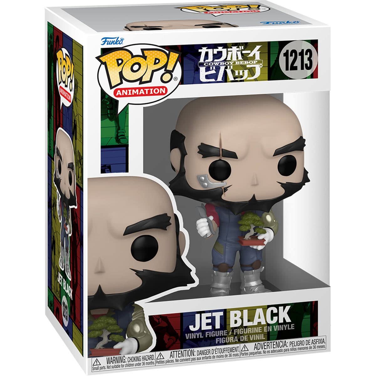 Foto 7 | Figura De Vinilo Funko Pop Cowboy Bebop Black Con Bonsái - Venta Internacional.