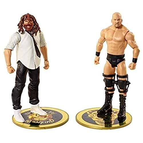 Foto 1 | Figuras De Acción Wwe Stone Cold Steve Austin Contra La Humanidad 15 Cm - Venta Internacional.