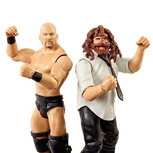Foto 2 | Figuras De Acción Wwe Stone Cold Steve Austin Contra La Humanidad 15 Cm - Venta Internacional.