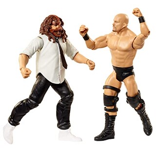 Foto 4 | Figuras De Acción Wwe Stone Cold Steve Austin Contra La Humanidad 15 Cm - Venta Internacional.