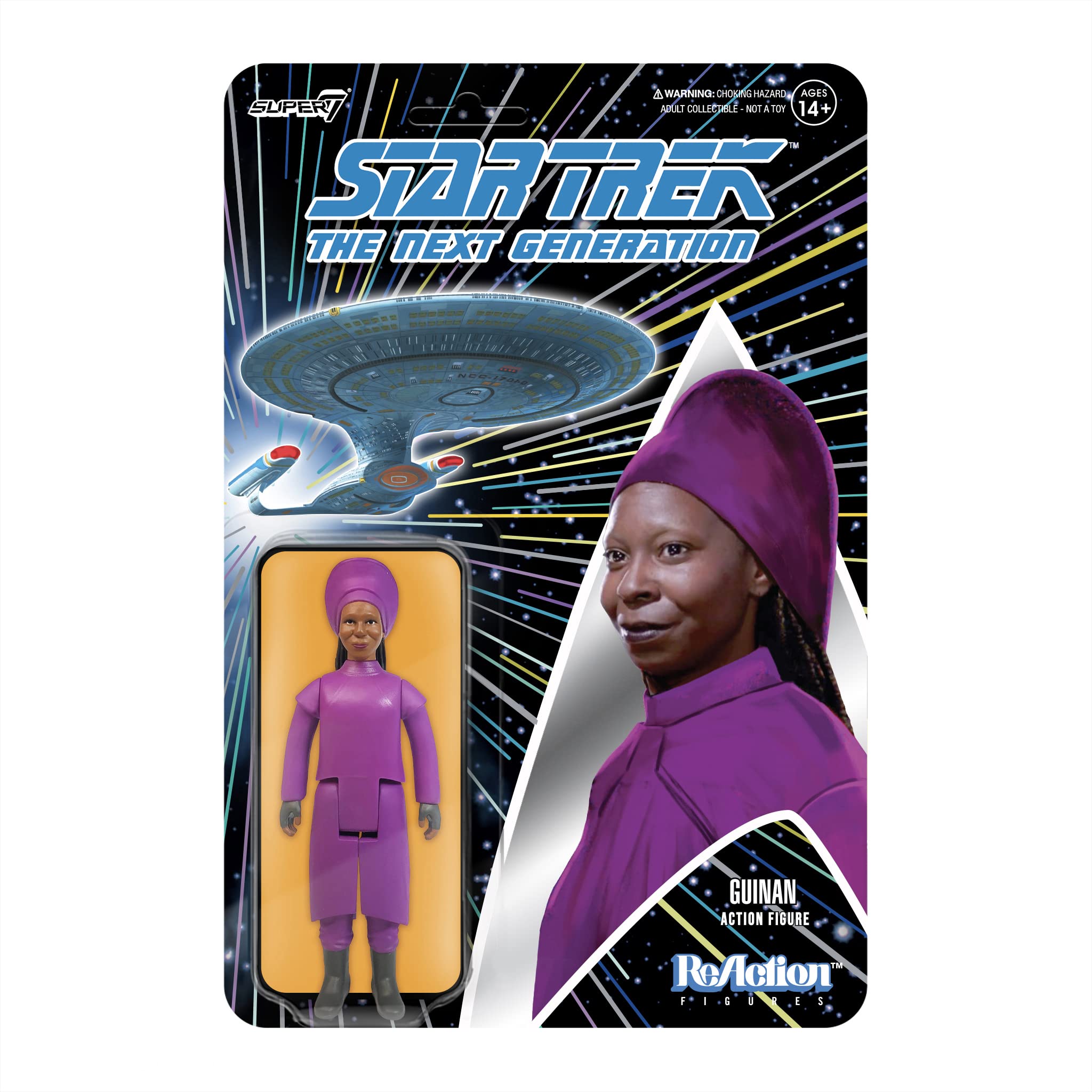 Foto 1 | Figura De Acción Super7 Star Trek The Next Generation Guinan - Venta Internacional.