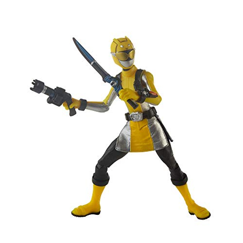 Foto 4 pulgar | Figura De Acción Power Rangers Beast Morphers Yellow Ranger 6 - Venta Internacional.