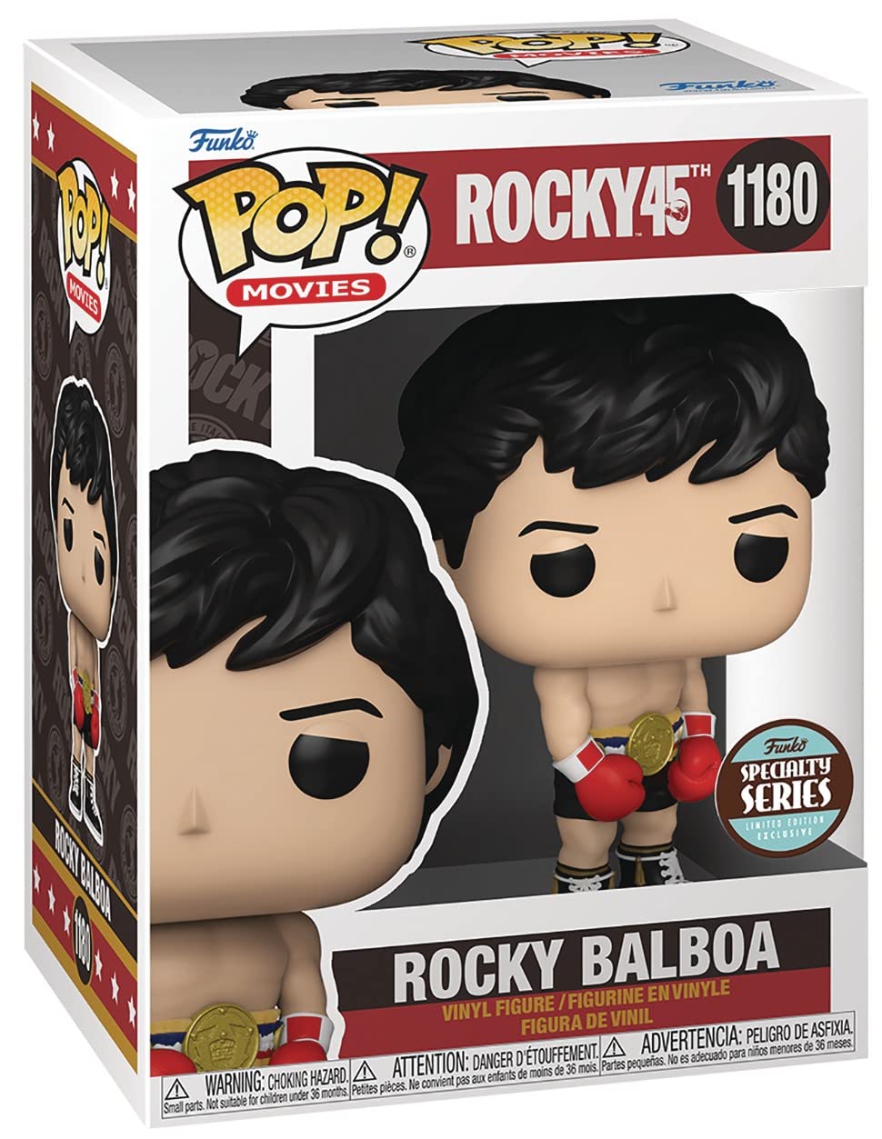 Foto 4 pulgar | Figura De Vinilo Funko Pop! 45 Aniversario De Rocky Balboa - Venta Internacional.