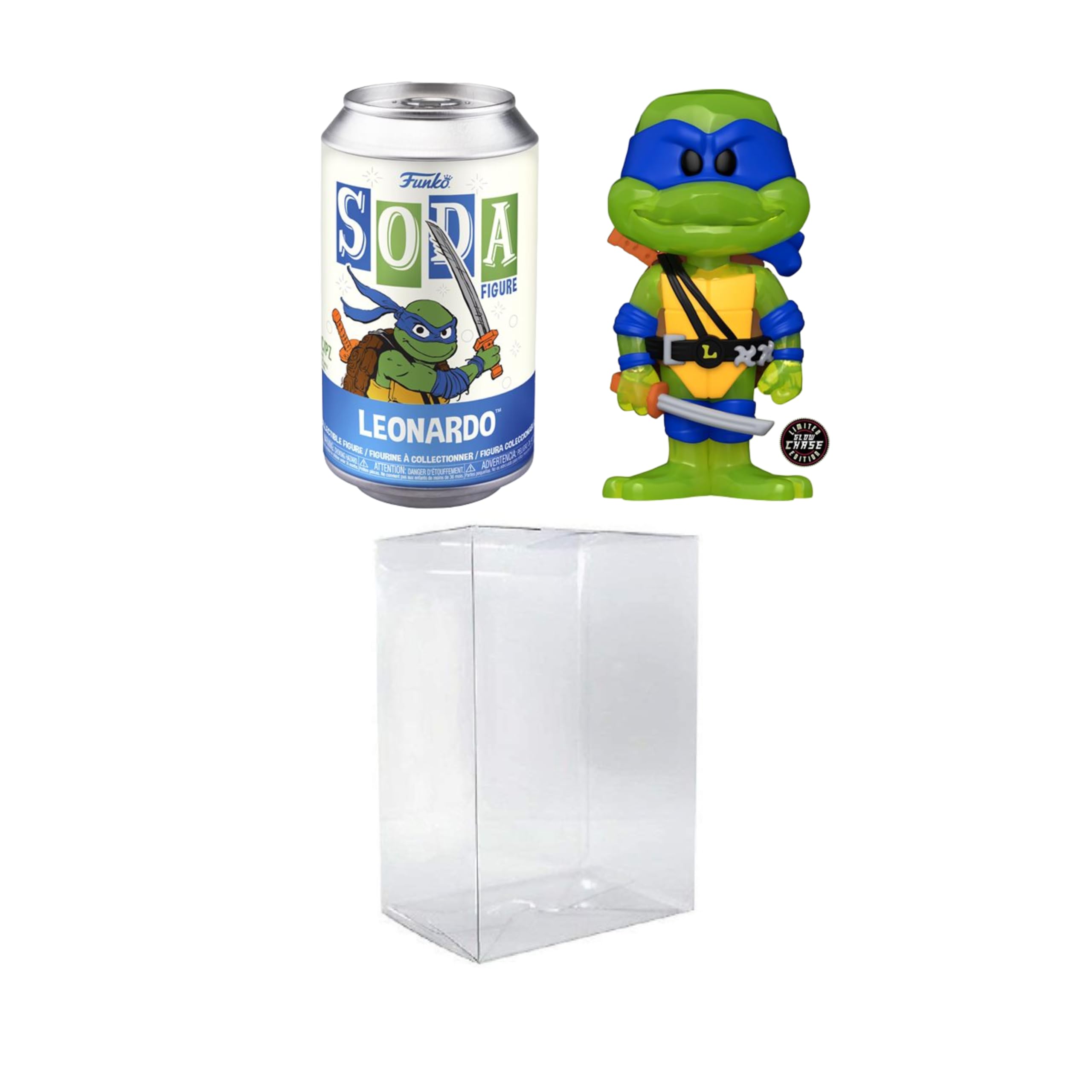 Soda De Vinilo Funko Teenage Mutant Ninja Turtles Leonardo - Venta Internacional.