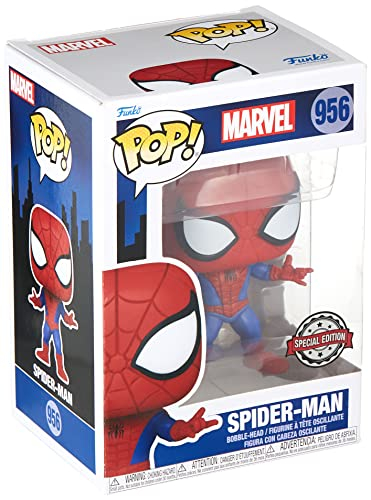 Foto 4 | Funko Pop! Marvel: Spiderman Animado - Spiderman (exc), Figura De Acción - 58871 - Venta Internacional.