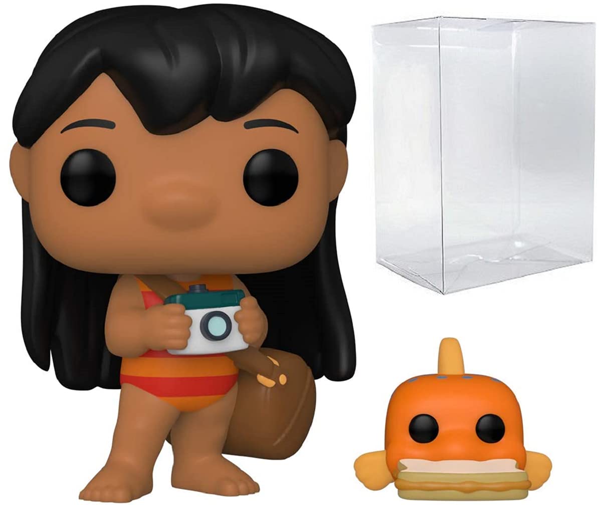 Foto 2 pulgar | Funko Disney Lilo & Stitch Lilo con Pudge - Venta Internacional