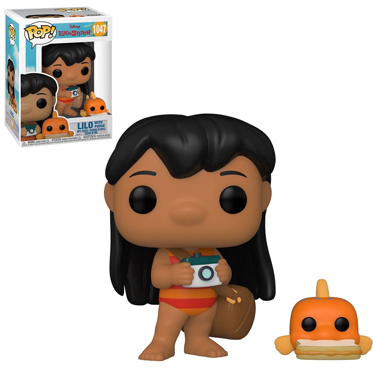 Foto 3 pulgar | Funko Disney Lilo & Stitch Lilo con Pudge - Venta Internacional