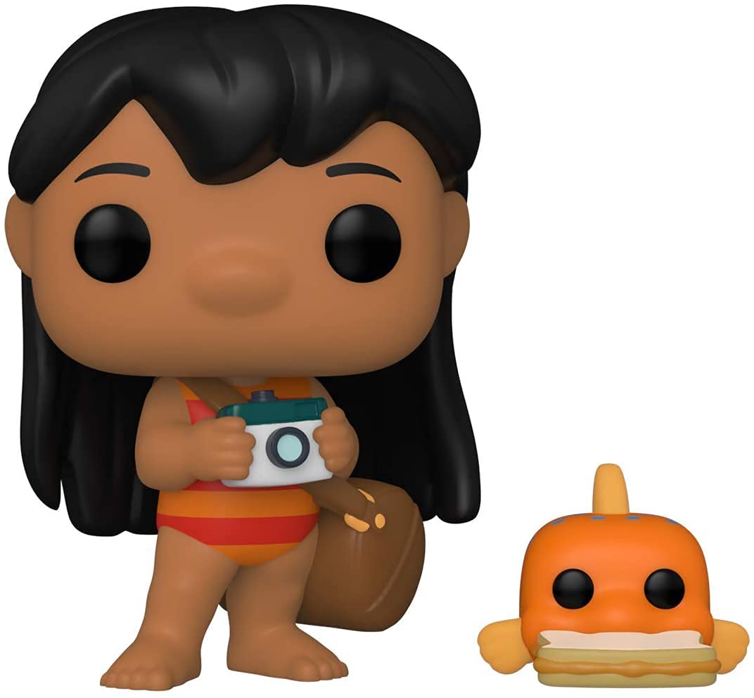 Foto 7 pulgar | Funko Disney Lilo & Stitch Lilo con Pudge - Venta Internacional