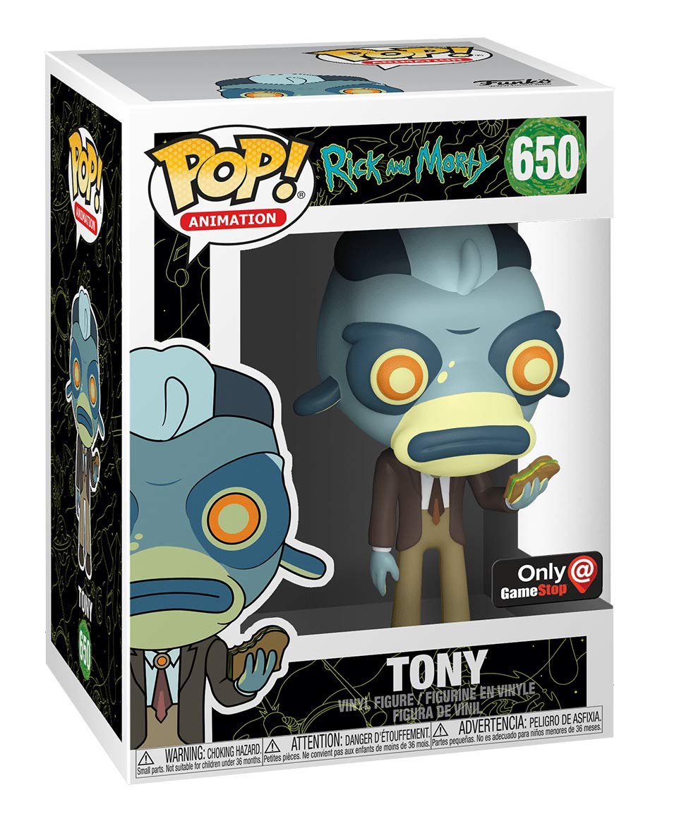 Figura de Vinilo Funko Pop! Exclusiva de Rick y Morty Tony - Venta Internacional