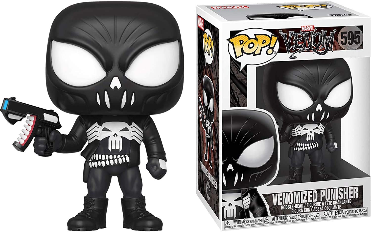 Foto 3 pulgar | Figura de Vinilo Funko Pop! Marvel Venom Venomizó A Punisher - Venta Internacional