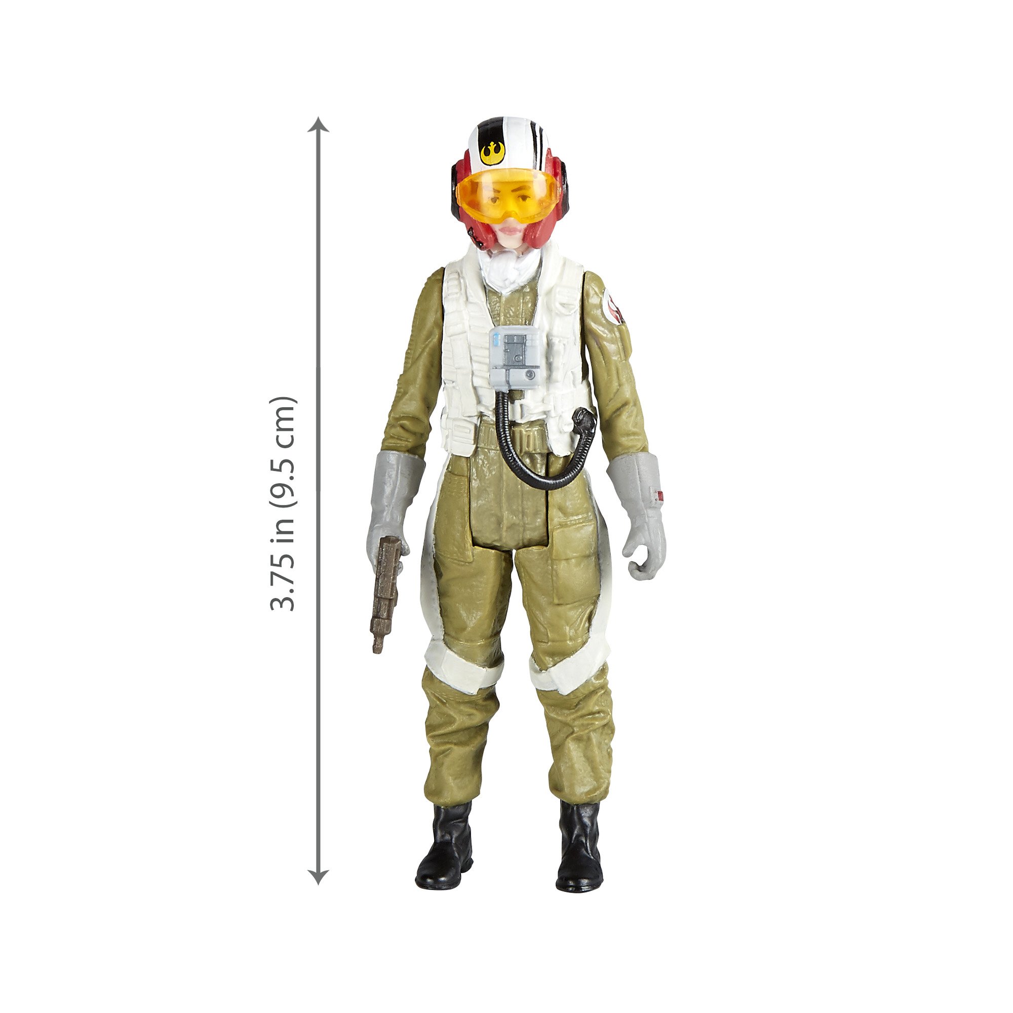 Foto 5 pulgar | Figura De Acción Star Wars E1264 Sw E8 Aero 1 Con Resistance A-wing Fighter - Venta Internacional.