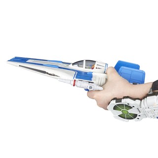 Foto 6 | Figura De Acción Star Wars E1264 Sw E8 Aero 1 Con Resistance A-wing Fighter - Venta Internacional.