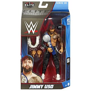 Foto 6 | Figura De Acción Posable Wwe Jimmy Uso Elite - Venta Internacional.