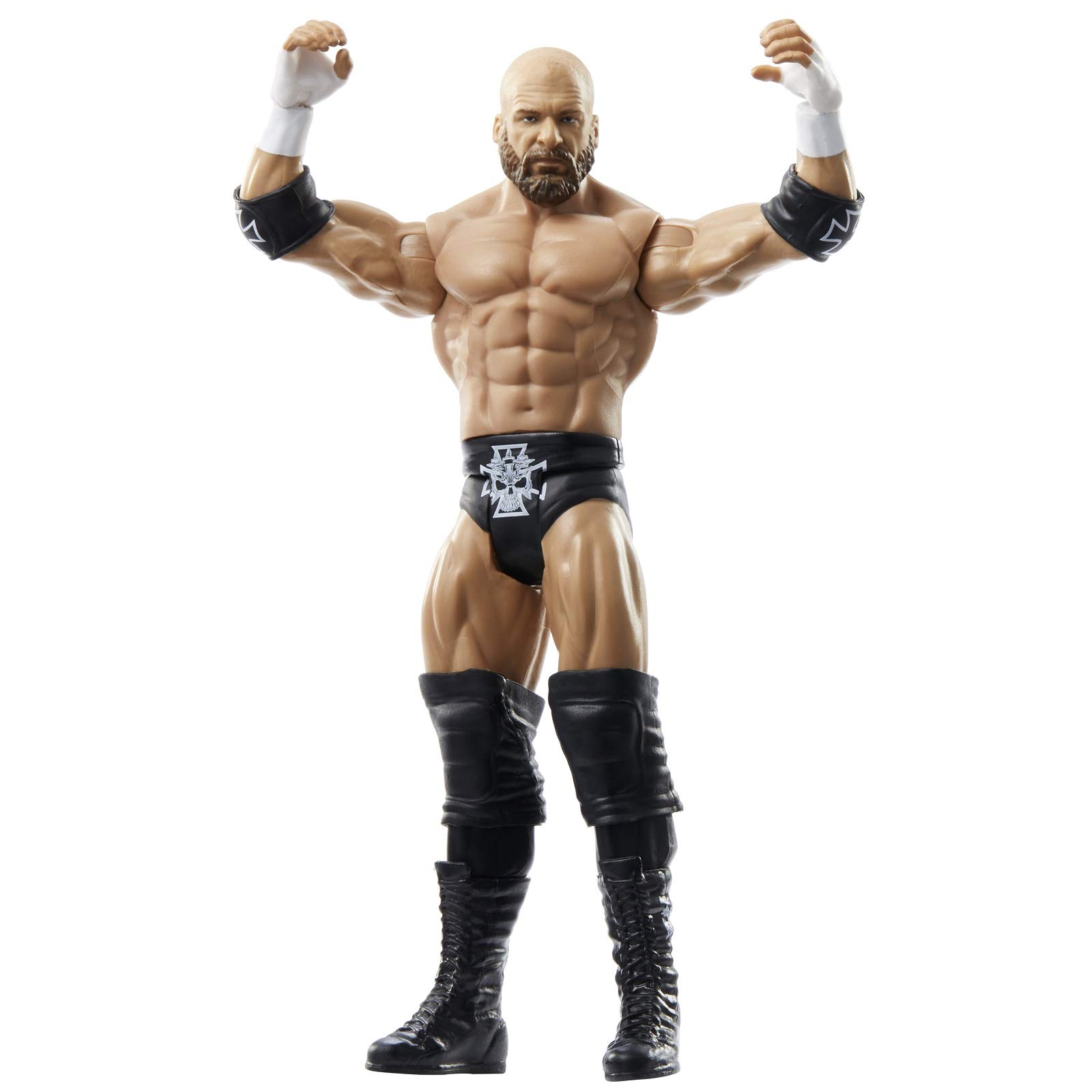 Foto 2 pulgar | Figura De Acción Wwe Triple H Basic Series #106 De 15 Cm Con Equipo - Venta Internacional.