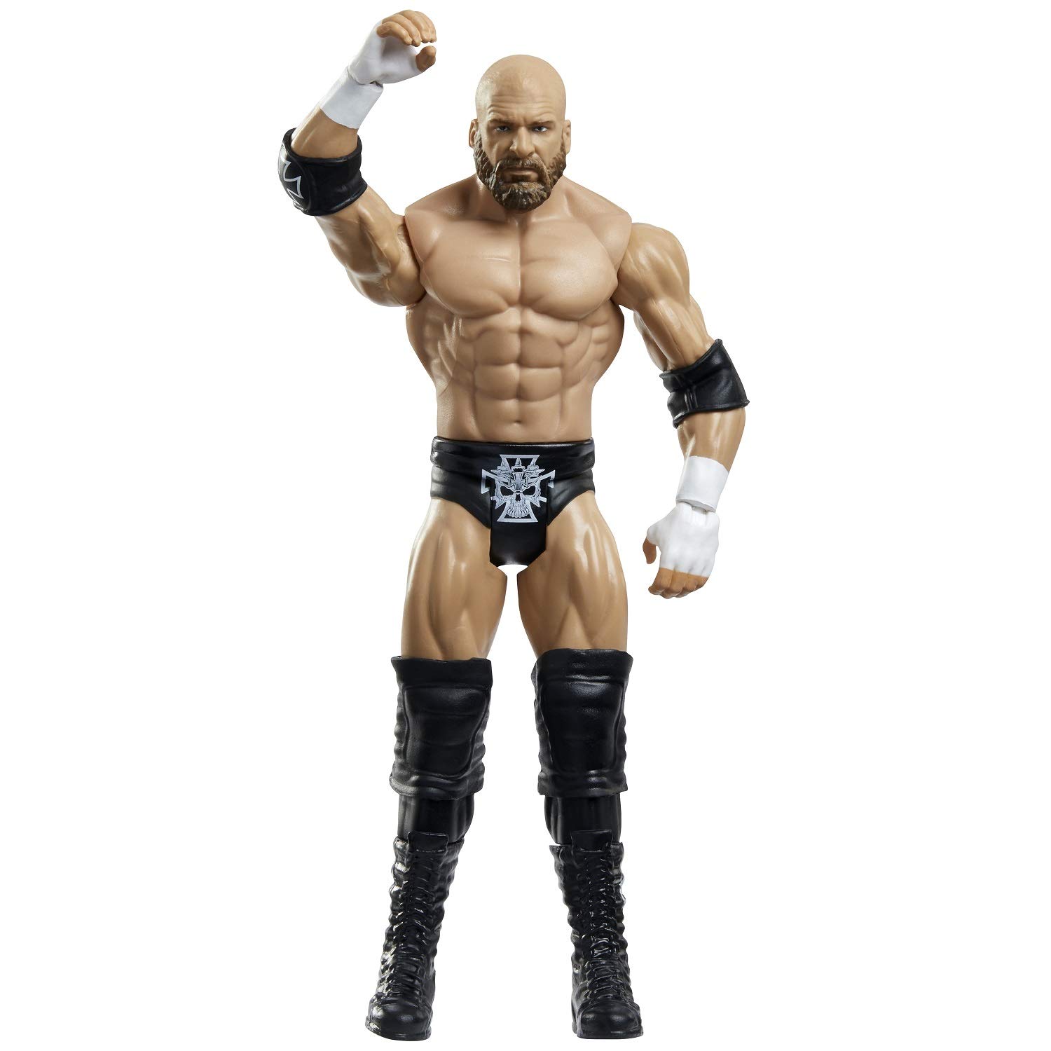 Foto 4 pulgar | Figura De Acción Wwe Triple H Basic Series #106 De 15 Cm Con Equipo - Venta Internacional.