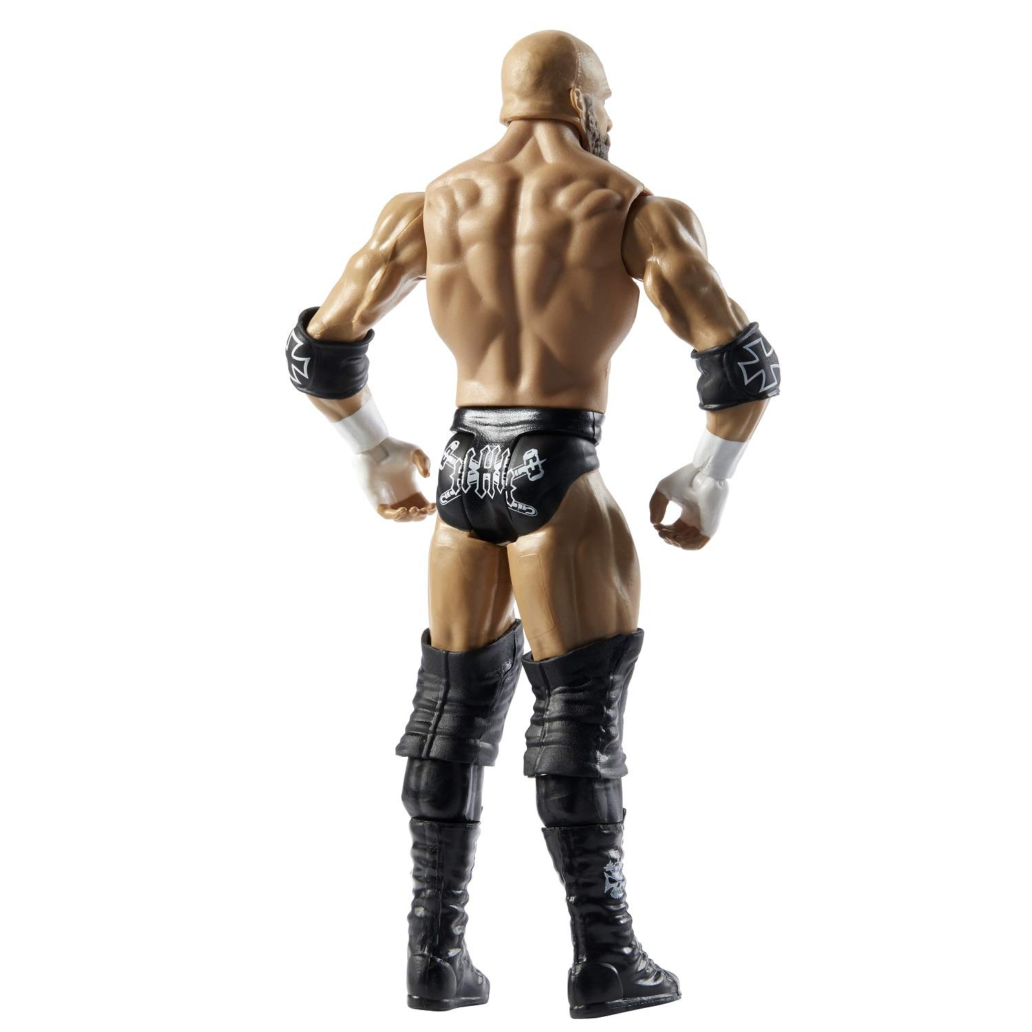 Foto 4 | Figura De Acción Wwe Triple H Basic Series #106 De 15 Cm Con Equipo - Venta Internacional.